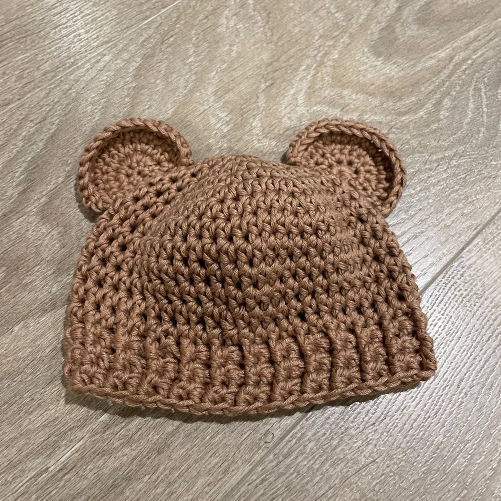 Newborn Crochet Beanie - Handmade